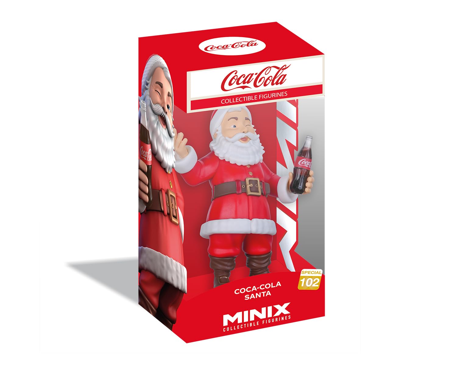 Amazon.co.jp: Minix コカコーラ サンタ コレクタブルフィギュア #102